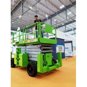 Quality Hydraulic Scissor Lift Platform Rough Terrain for sale