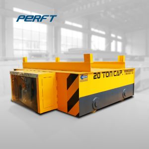 Customized Battery Power 20t Rail Transfer Cart For Handling Train Bogies