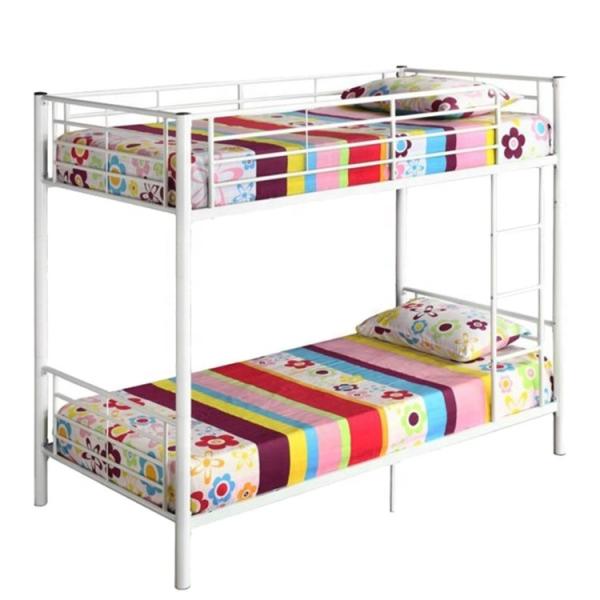 Buy Hot sale double bunk beds heavy duty steel student bed metal bunk bed dormitory bunk beds at wholesale prices