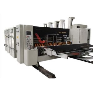China Die Cutter Rotary Flexo Printer Slotter Die Cutter Machine 18mm Thick Cardboard on sale