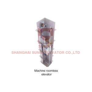 High Speed Machine Roomless Passenger Lift Full collection control