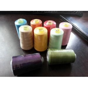 100% Polyester Sewing Thread 40s/2 4000 Meters Cone High Tenacity