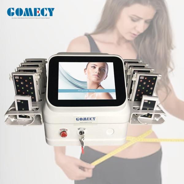 Buy 5D Lipo Laser Slimming Machine 650nm 780nm 808nm 940nm 980nm at wholesale prices