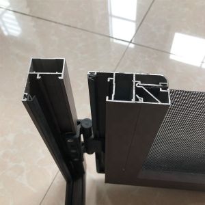 Customized Color Aluminum Industrial Profile Aluminum Mosquito Net Windows