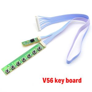 7K V59 V56 Universal 7 Keys Keyboard Plate For LCD TV Mainboard Accordance