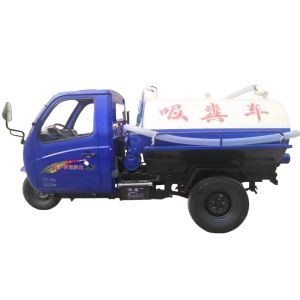 Multifunctional Three Wheel Suction Truck With Self Suction And Self Discharge