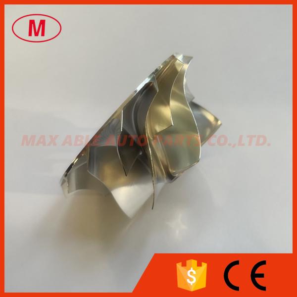TD05H 20G reverse 52.56/68.01mm 7+7 blades 49179-43400 LEP style performance Turbo milling/aluminum 2618/billet compressor wheel