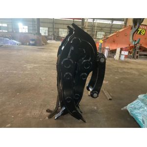 CE Antiwear Mechanical Grab For Excavator , CAT Jcb Liebherr Scrap Metal Grab