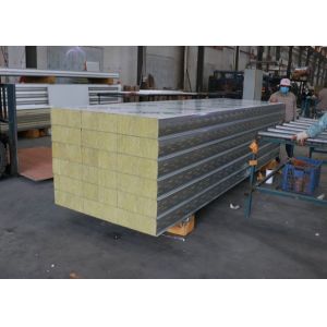 150mm Thickness Insulated Rock Wool Sandwich Panel