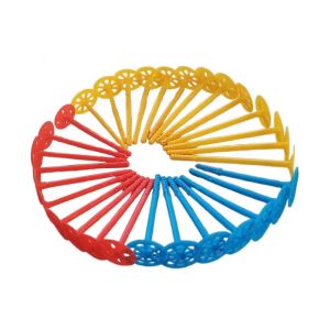 Smooth Anchor Plastic Insulation Fixings With 50mm Head Diameter