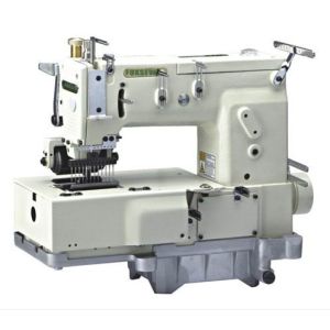 China 12-needle Flat-bed Double Chain Stitch Sewing Machine FX1412P on sale