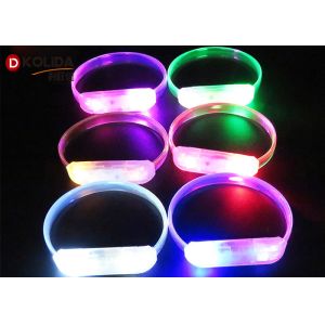 Concert Event Party Flashing LED Armband Sound Activated LED Wristband