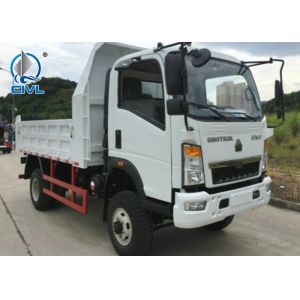 China Homan 4x4 116hp All Wheel Drive Dump Truck 6-8 Tons Tipper Truck on sale
