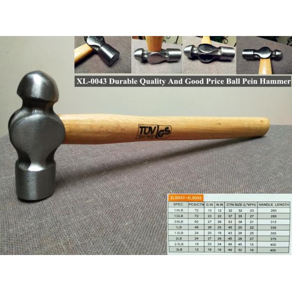 Carbon Steel Wood Handle Ball Pein hammer in Hand Tools (XL-0043)
