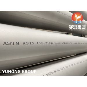 ASTM A312 Duplex Stainless Steel Tube High Resistance