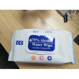Antiseptic Alcohol 75% Disinfectant Wet Wipes