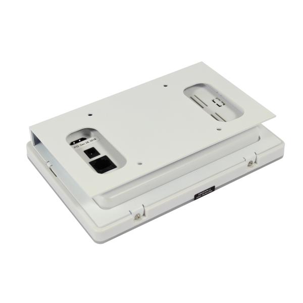 7 Inch White Color Recess Wall LED Light Indicator Control Panel PC Android POE