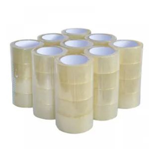 Water Activated Shrinking Packing Yellowish Transparent Clear Tape Packaging