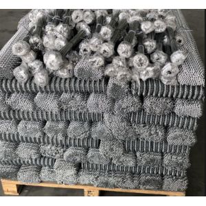 China 0.5m - 3m Height Gabion Basket Mesh With 1.6mm - 8mm Lacing Wire For Strong Walls on sale