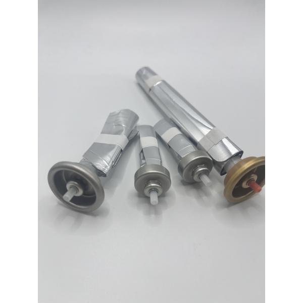 Precision Male Bag on Valve for Cosmetic Mists with Adjustable Spray Patterns