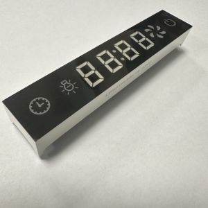 Customized Blue/ Red/Yellow 7 Segment LED Display Module for Kitchen Hood