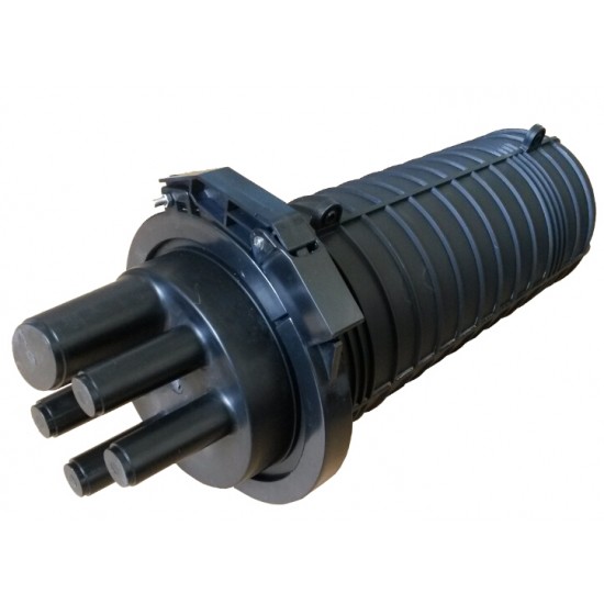 Buy 144FO Heat Shrinkable Closure Fiber Optic Joint Box Polycarbonate Housing at wholesale prices
