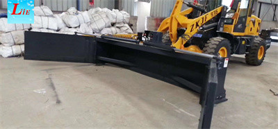 wheel loader mounted Manure Scrapper attachments manure cleaning machine for