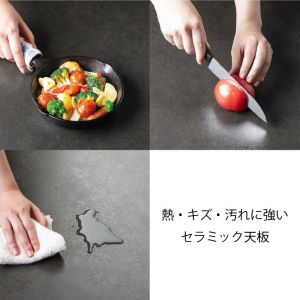 Dt-1017 1500*850mm Ceramic Dining Table With Fixed Type Black Metal Base