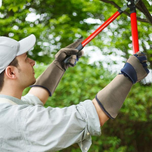 Gardening gloves Spandex microfiber stab-proof safety protection Garden labor protection wear gloves