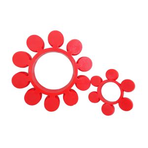 MT Flexible Rotex Coupling Inserts Rubber Cushion Plum Blossom Pad