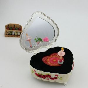 China Lovely Custom Metal Music Dance Jewelry Storage Box on sale