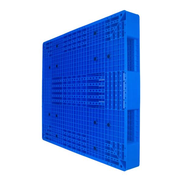 Buy Double Faced Heavy Duty Plastic Euro Pallet with Reinforcement Steel Bar OEM Accepted at wholesale prices