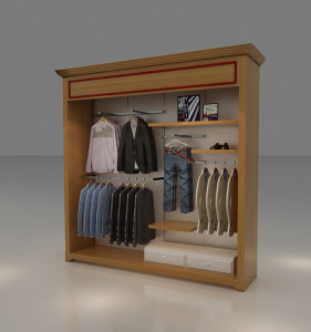 Quality Exhibition Display for Garment Store, Display Rack for sale