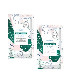 Customizable Hypoallergenic Unscented Flushable Baby Body Cleaning Wet Tissue