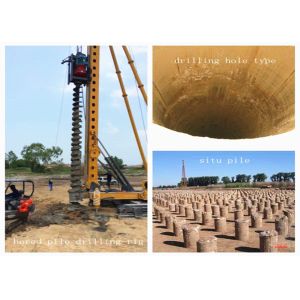 Auger Foundation Pile Drill Rig