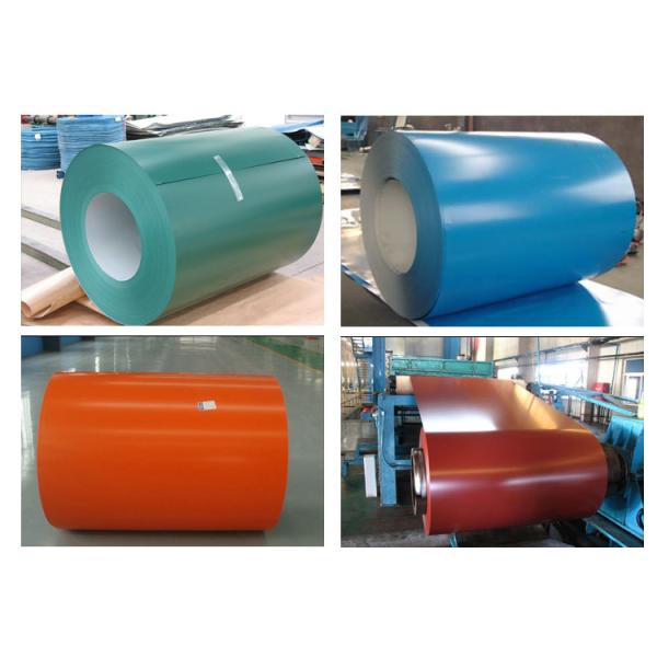 5052 H24 Aluminium Colour Coated Coils Thin Thickness Customize Color