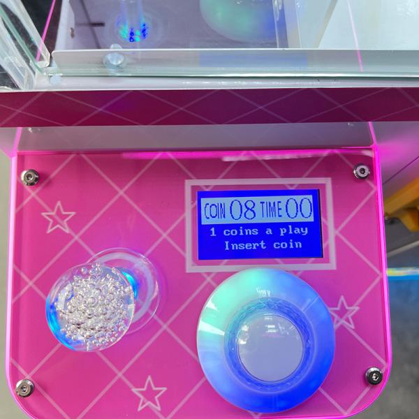 Small Claw Crane Machine Coin Operated Games Plush Toys Vending Machine With Bill Acceptor