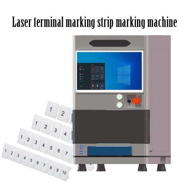 Buy Label Laser Marking Machine Terminal Marking Number White Bar Digital Bar Number Label Cable Number Engraving at wholesale prices