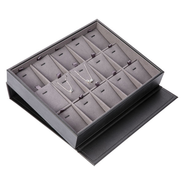 Luxury Jewelry Display Box Many Inserts Custom Logo Eco - Friendly With Mirror