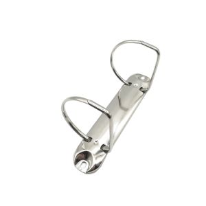 Electroplating 2 Ring Binder Mechanism Large Capacity Binder Hardware Rust