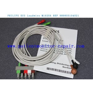 Medical Equipment Parts ECG Leadwire / Cables M1625A REF 989803104521