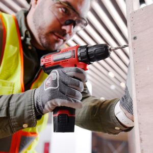 1300mAh Handheld Power Drills 12v Cordless Drill Set 25N.M 18+1 Gear