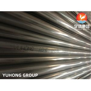 ASTM A249 TP316L Stainless Steel Welded Tube For Heat Exchanger Tube Bright