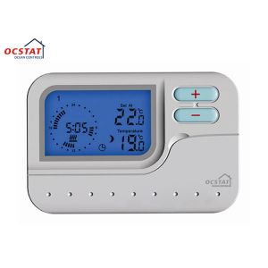 LED Blue Backlight 	7 Day Programmable Thermostat With HVAC System
