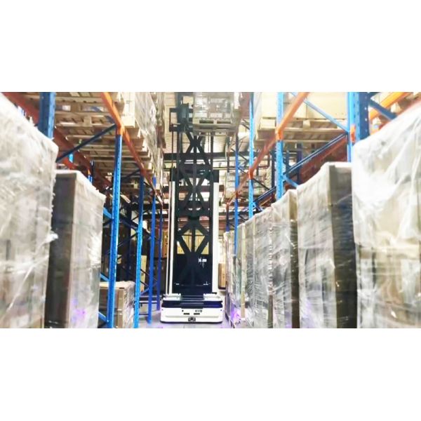 Very Narrow Aisle Fork-type Autonomous Mobile Robot