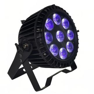 Factory sales 7pcs 12w rgbw 4in1 led outdoor par waterproof IP67par can dj disco lights
