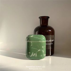 China for AirPods Marble Case Protective Cover Compatible with Apple AirPods 2 and 1 on sale