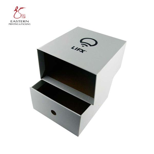 Eastern 230mm Height Corrugated Shoe Box With Customized Logo