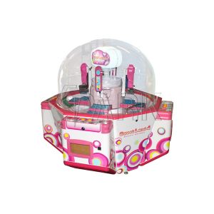 Cute Crane Game Machine , Animation Entertainment Equipment Toy Candy Claw