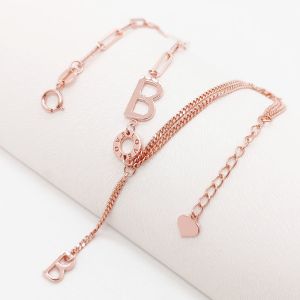 Elegant Mini Gold Pendant Necklace Set